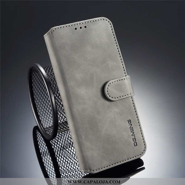 Capas Samsung Galaxy S9+ Protetoras Antiqueda Cinza Business, Capa Samsung Galaxy S9+ Couro Comprar
