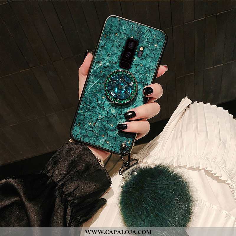 Capas Samsung Galaxy S9+ Protetoras Feminino Antiqueda Vermelha Roxo, Capa Samsung Galaxy S9+ Estilo