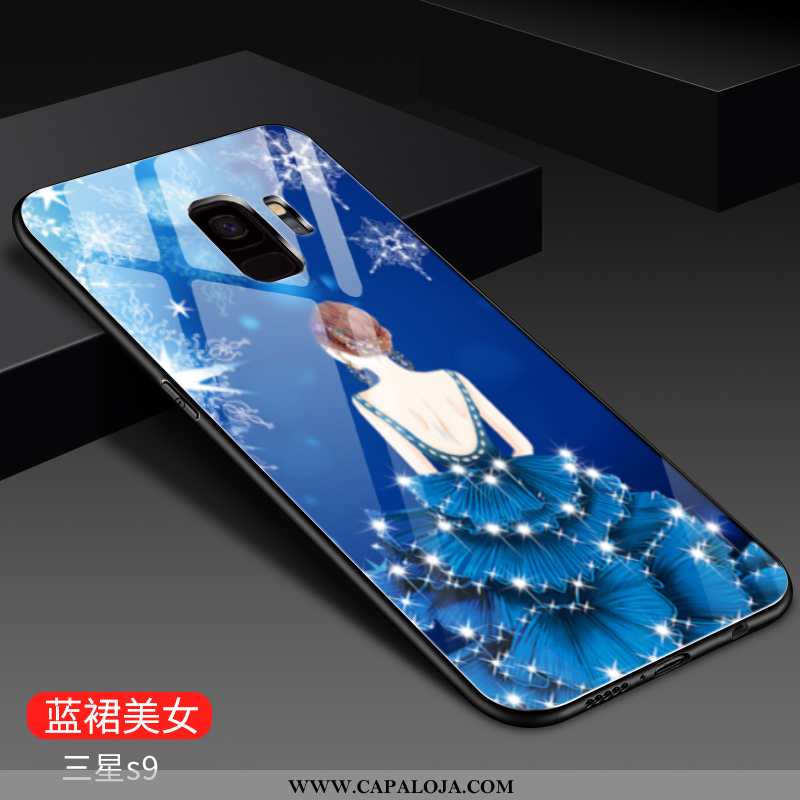 Capas Samsung Galaxy S9 Vidro Super Slim Nova Rosa, Capa Samsung Galaxy S9 Estilosas Baratos
