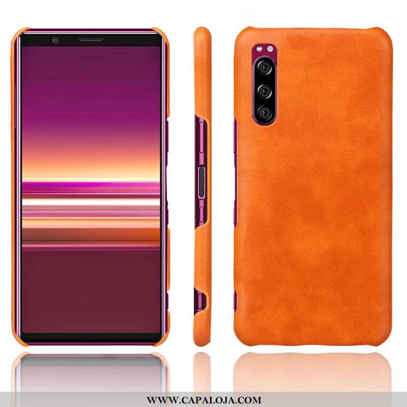 Capas Sony Xperia 10 Ii Protetoras Telemóvel Azul Escuro, Capa Sony Xperia 10 Ii Couro Promoção