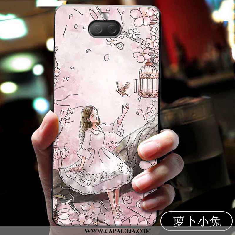 Capas Sony Xperia 10 Plus Bonitos Completa Antiqueda Protetoras Azul, Capa Sony Xperia 10 Plus Soft 