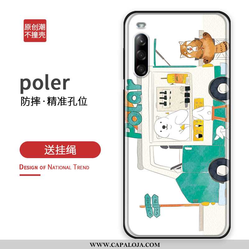 Capas Sony Xperia L4 Protetoras Cases Costume Criativas Branco, Capa Sony Xperia L4 Silicone Online