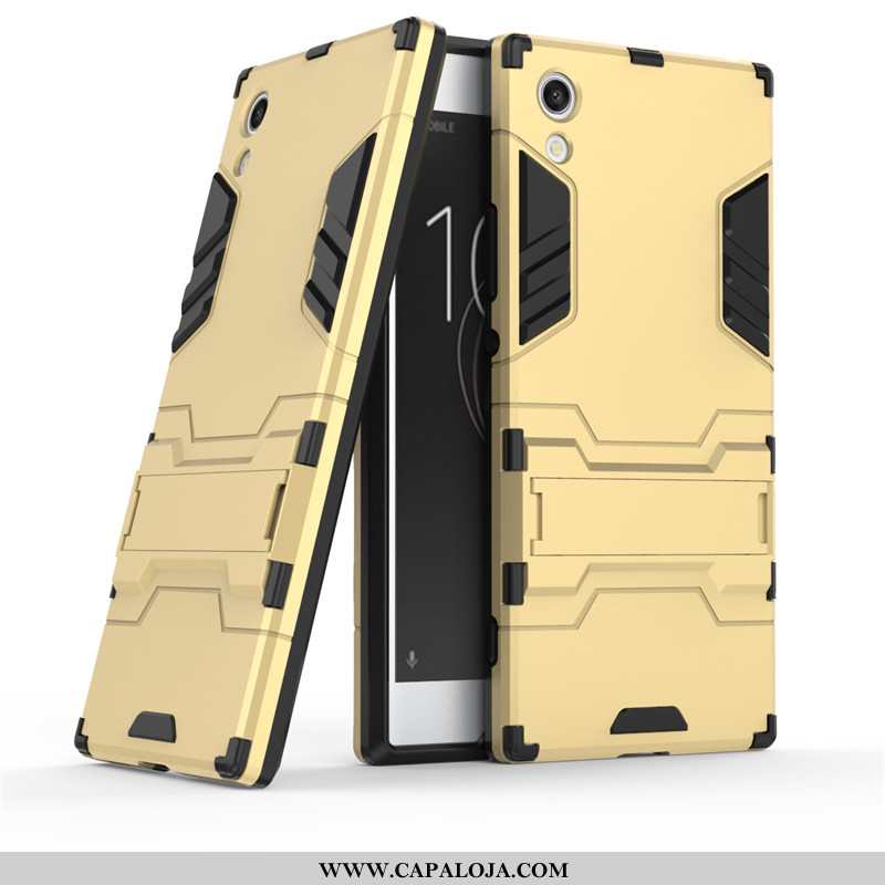 Capas Sony Xperia Xa1 Protetoras Masculino Dourada Dourado, Capa Sony Xperia Xa1 Suporte Baratos