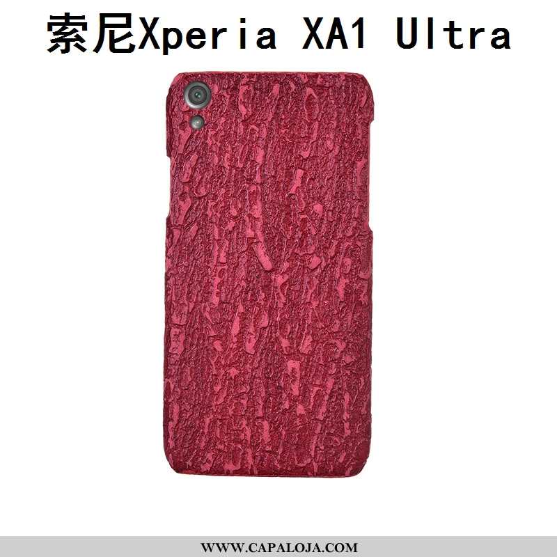 Capas Sony Xperia Xa1 Ultra Couro Estiloso Feminino Luxo Vermelho, Capa Sony Xperia Xa1 Ultra Protet