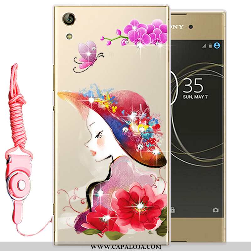 Capas Sony Xperia Xa1 Ultra Protetoras Cases Dourado, Capa Sony Xperia Xa1 Ultra Silicone Baratos
