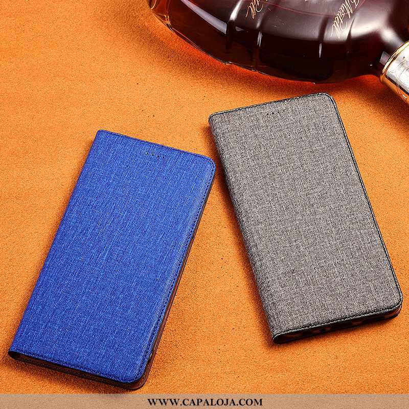 Capas Sony Xperia Xz3 Linho Completa Masculino Cover Azul, Capa Sony Xperia Xz3 Couro Barato