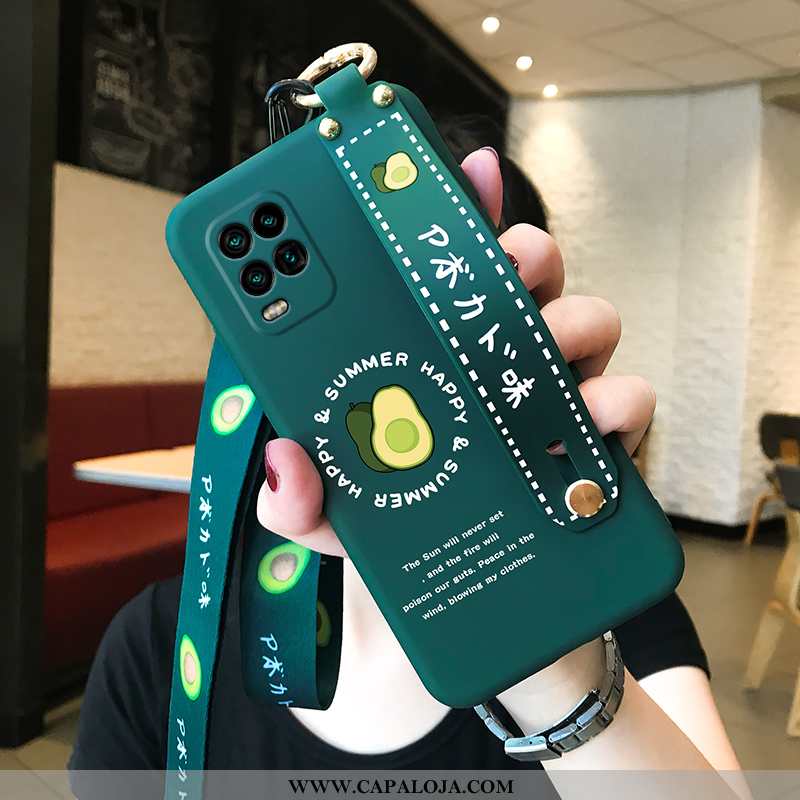 Capas Xiaomi Mi 10 Lite Bonitos Ingles Primavera Casal Verde, Capa Xiaomi Mi 10 Lite Tendencia Onlin