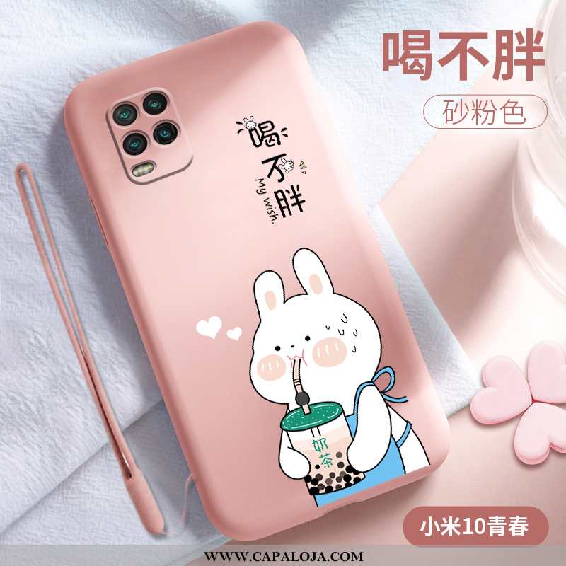 Capas Xiaomi Mi 10 Lite Protetoras Telemóvel Antiqueda Verde, Capa Xiaomi Mi 10 Lite Silicone Barata