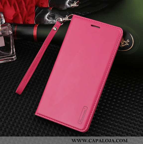 Capas Xiaomi Mi 10 Pro Couro Casaco Antiqueda Cover Rosa, Capa Xiaomi Mi 10 Pro Protetoras Promoção