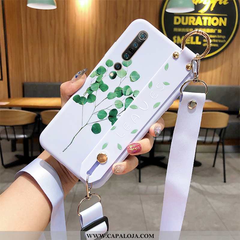 Capas Xiaomi Mi 10 Pro Fosco Completa Suporte Dágua Branco, Capa Xiaomi Mi 10 Pro Cordao Barato