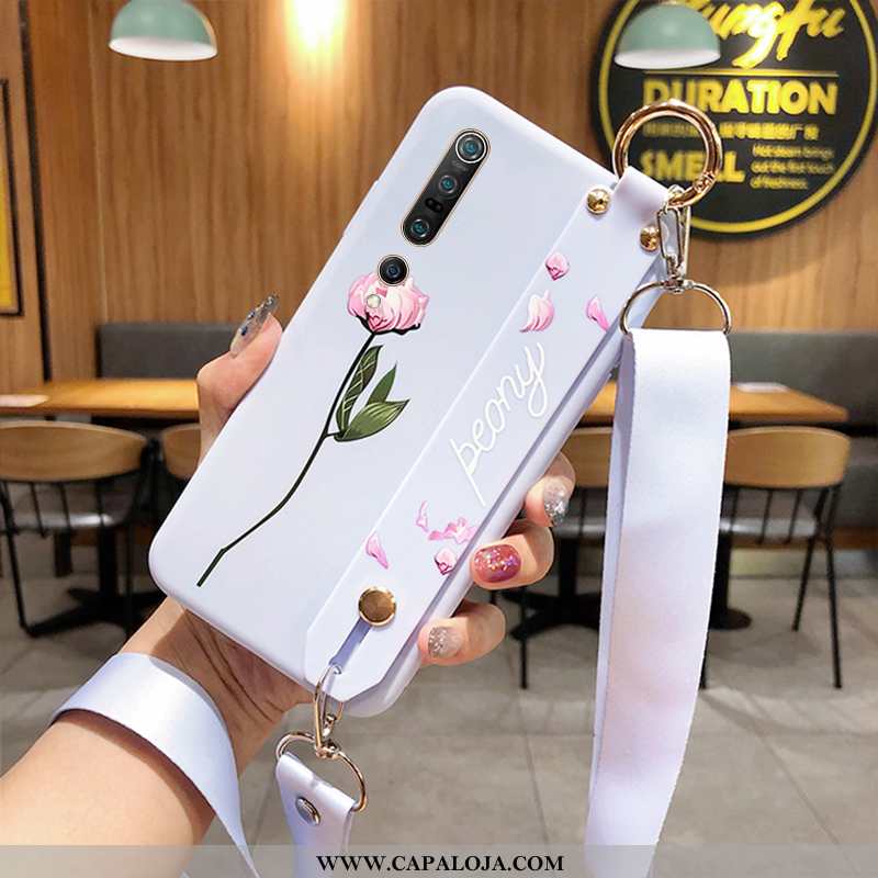 Capas Xiaomi Mi 10 Pro Fosco Completa Suporte Dágua Branco, Capa Xiaomi Mi 10 Pro Cordao Barato