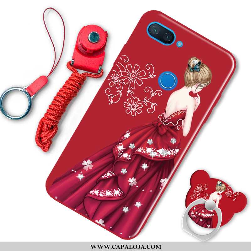 Capas Xiaomi Mi 8 Lite Desenho Animado Completa Masculino Branco, Capa Xiaomi Mi 8 Lite Soft Baratas