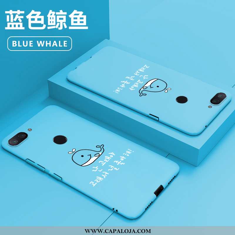 Capas Xiaomi Mi 8 Lite Protetoras Resistente Azul Tela, Capa Xiaomi Mi 8 Lite Cases Baratas