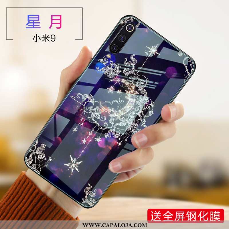 Capas Xiaomi Mi 9 Personalizado Roxa Soft Silicone Roxo, Capa Xiaomi Mi 9 Criativas Baratas