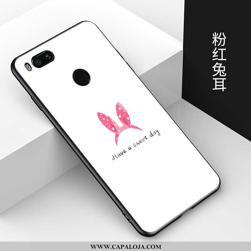 Capas Xiaomi Mi A1 Criativas Antiqueda Cases Soft Azul, Capa Xiaomi Mi A1 Desenho Animado Promoção