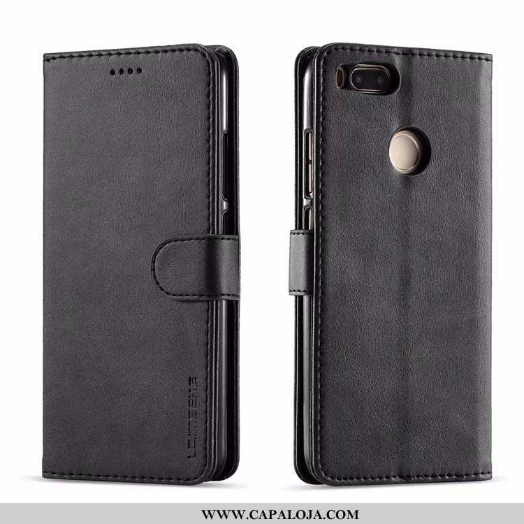 Capas Xiaomi Mi A1 Protetoras Vaca Cases Couro Castanho, Capa Xiaomi Mi A1 Carteira Baratos