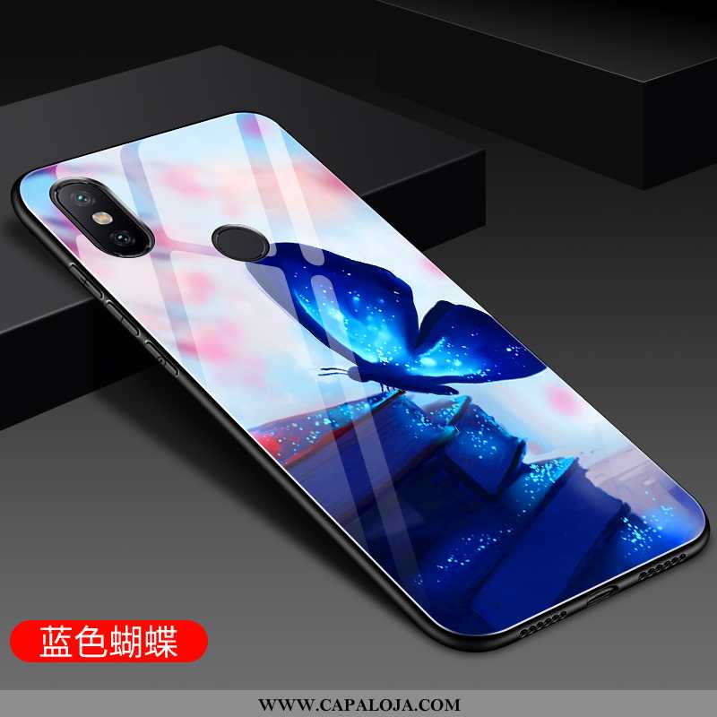 Capas Xiaomi Mi A2 Tendencia Feminino Resistente Malha Roxo, Capa Xiaomi Mi A2 Soft Baratos