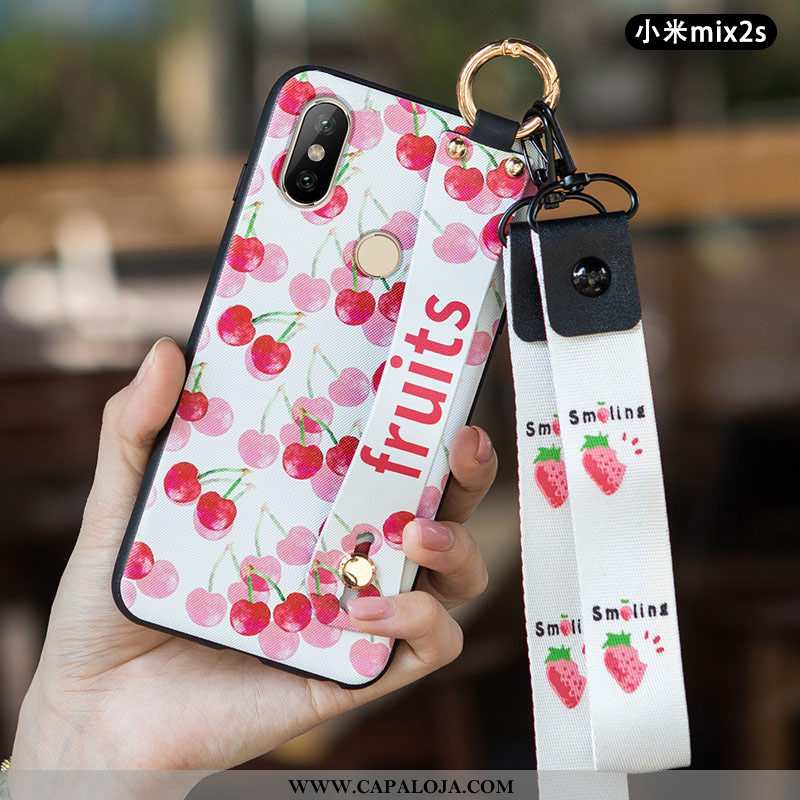 Capas Xiaomi Mi Mix 2s Soft Feminino Antiqueda Telemóvel Rosa, Capa Xiaomi Mi Mix 2s Super Baratas