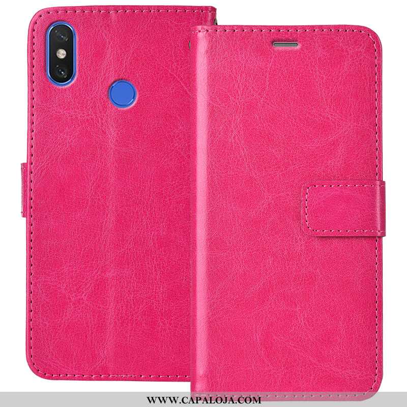 Capas Xiaomi Mi Mix 3 Carteira Pequena Cases Protetoras Castanho, Capa Xiaomi Mi Mix 3 Couro Barato