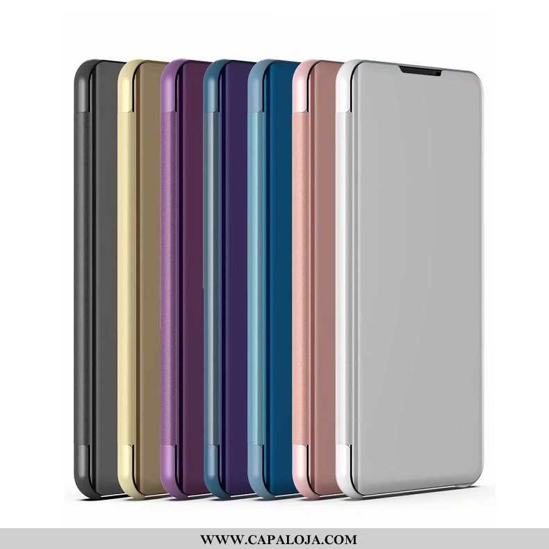 Capas Xiaomi Mi Mix 3 Couro Suporte Telinha Cover, Capa Xiaomi Mi Mix 3 Prata Venda
