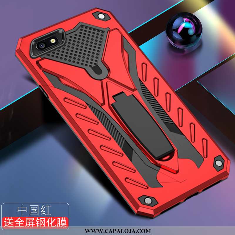 Capas Xiaomi Redmi 6a Tendencia Completa Vermelha Silicone Azul, Capa Xiaomi Redmi 6a Soft Venda