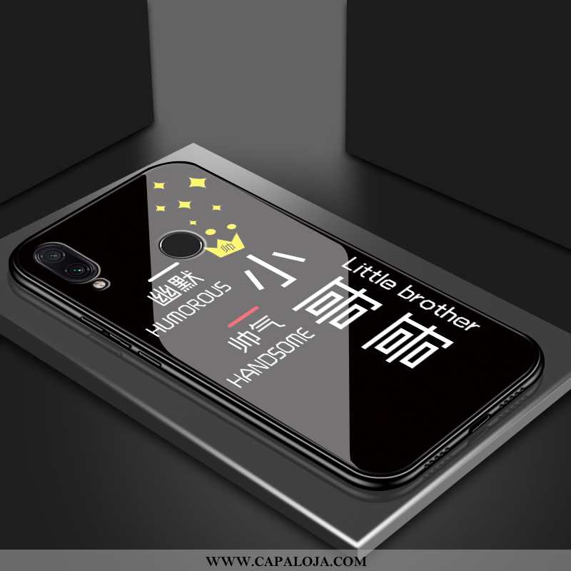 Capas Xiaomi Redmi 7 Bonitos Novas Masculino Preto, Capa Xiaomi Redmi 7 Slim Baratas