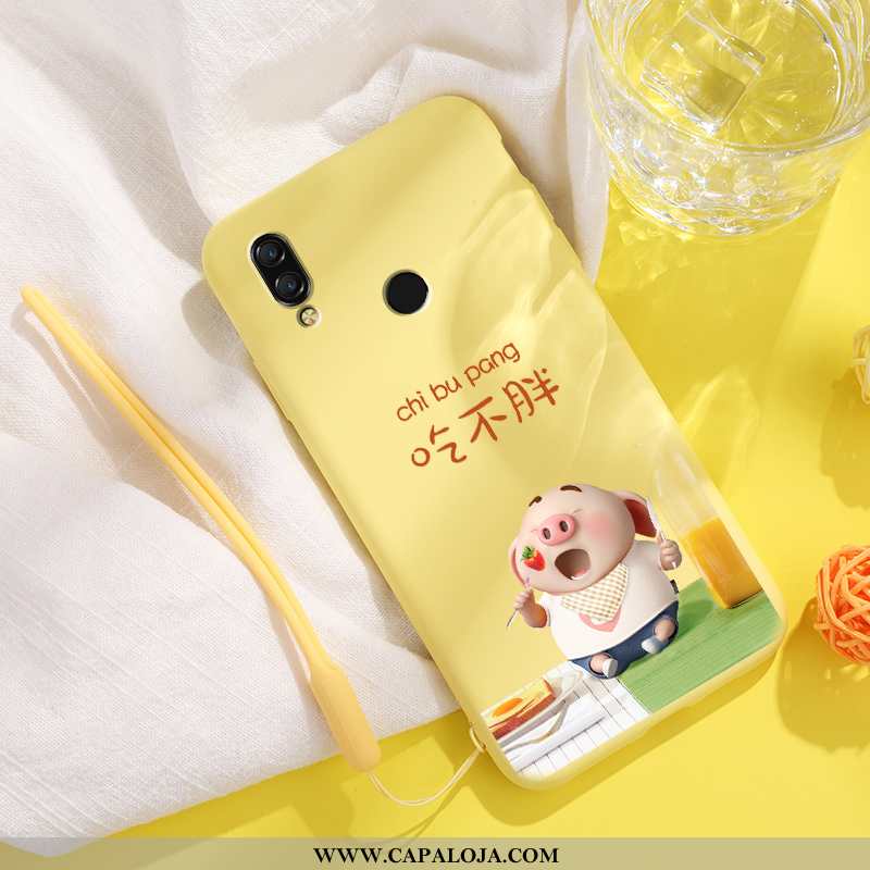 Capas Xiaomi Redmi 7 Soft Masculino Telemóvel Casal Amarelo, Capa Xiaomi Redmi 7 Super Comprar