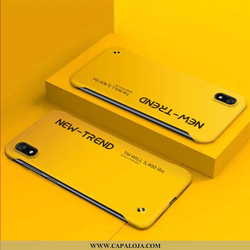 Capas Xiaomi Redmi 7a Protetoras Tendencia Super Lisas Amarelo, Capa Xiaomi Redmi 7a Fosco Barato