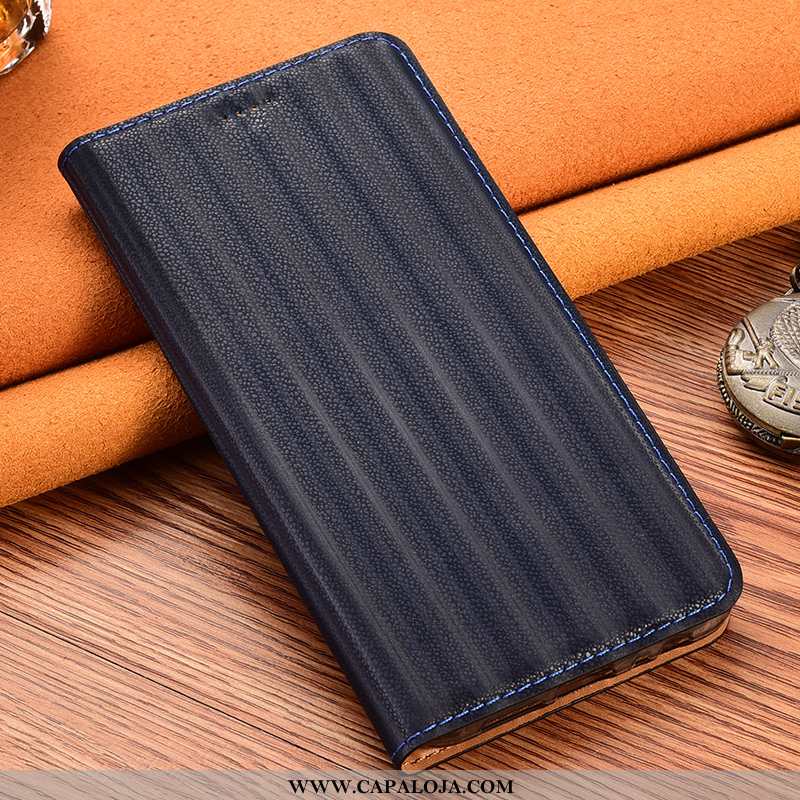 Capas Xiaomi Redmi 9a Protetoras Gradiente Telemóvel Pequena Castanho, Capa Xiaomi Redmi 9a Couro Ge