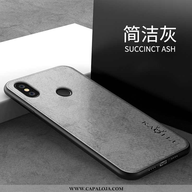 Capas Xiaomi Redmi Note 6 Pro Tendencia Casal Simples Criativas Cinza, Capa Xiaomi Redmi Note 6 Pro 