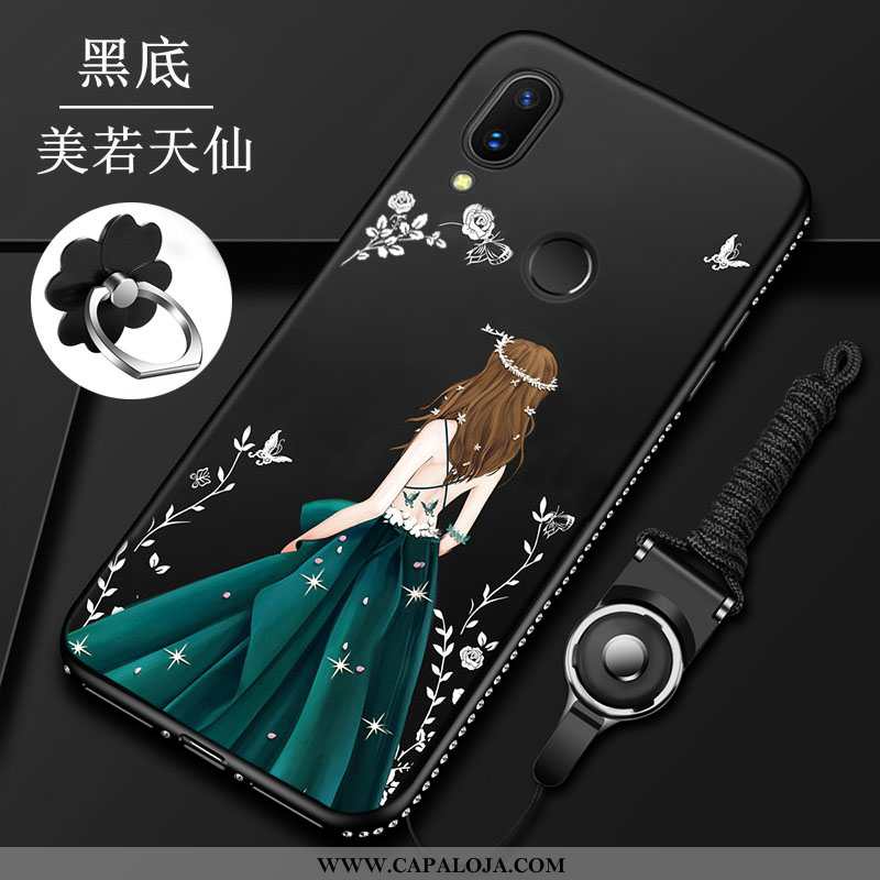 Capas Xiaomi Redmi Note 7 Slim Protetoras Pequena Feminino Vermelho, Capa Xiaomi Redmi Note 7 Tenden
