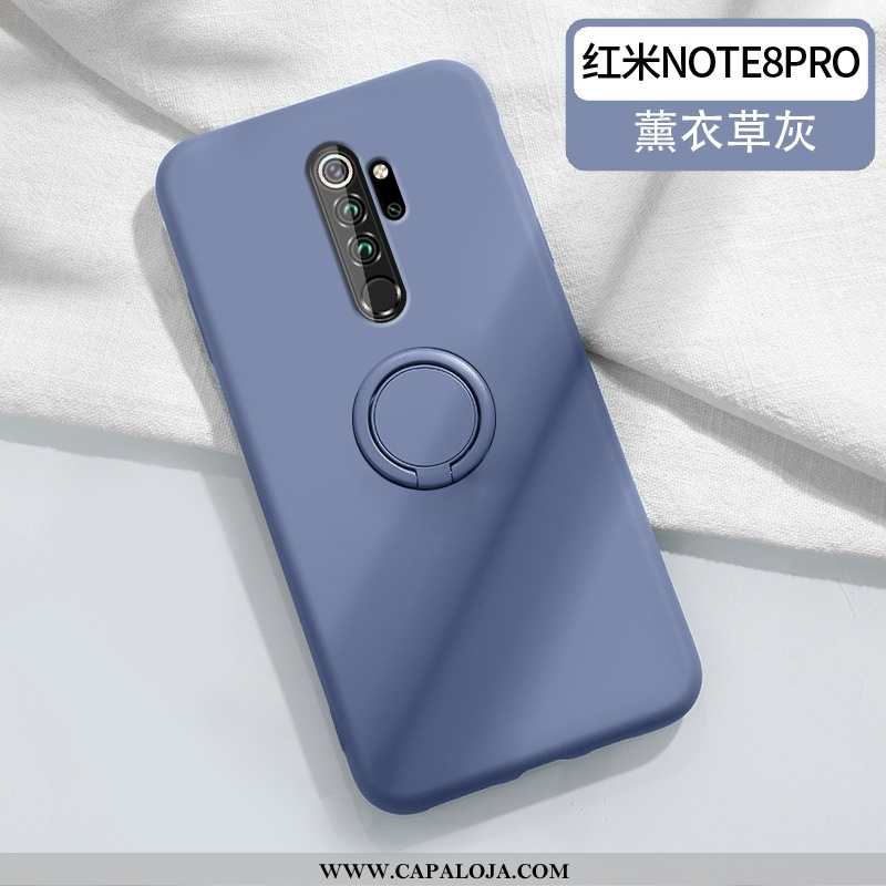 Capas Xiaomi Redmi Note 8 Pro Silicone Pequena Protetoras Vermelho, Capa Xiaomi Redmi Note 8 Pro Sof