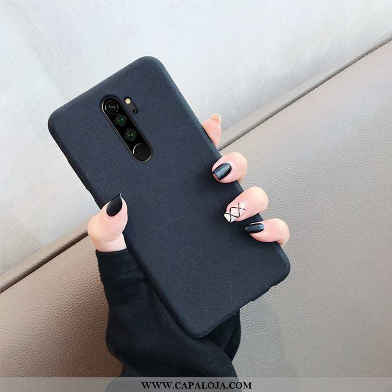 Capas Xiaomi Redmi Note 8 Pro Super Minimalista Vermelha Cinza, Capa Xiaomi Redmi Note 8 Pro Fosco O