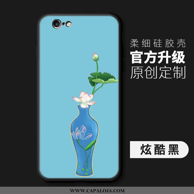 Capas iPhone 6/6s Soft Masculino Pequena Antiqueda Azul, Capa iPhone 6/6s Super Comprar
