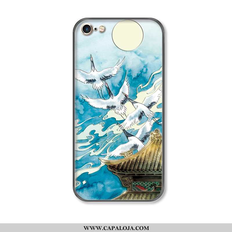 Capas iPhone 7 Silicone Protetoras Azul, Capa iPhone 7 Fosco Promoção