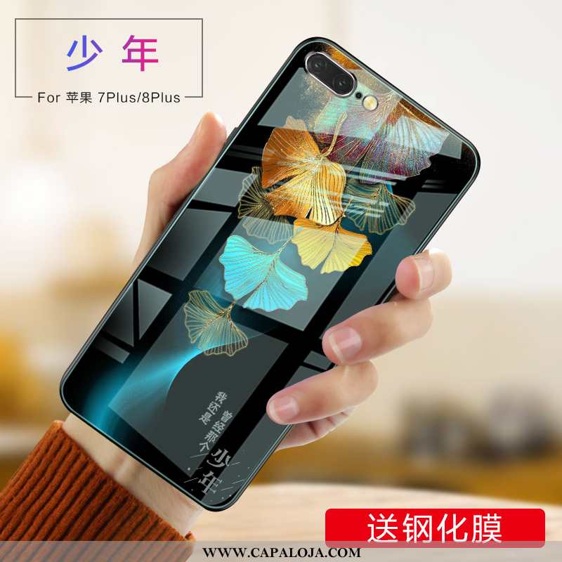 Capas iPhone 8 Plus Tendencia Novas Personalizado Azul, Capa iPhone 8 Plus Super Venda