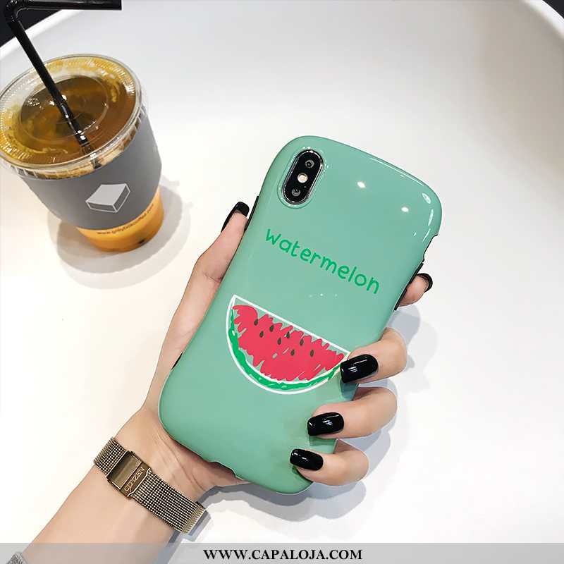 Capas iPhone X Criativas Cases Feminino Frente Vermelho, Capa iPhone X Tendencia Promoção