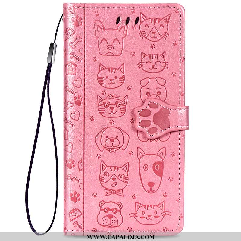Capas iPhone X Desenho Animado Cover Antiqueda Feminino Rosa, Capa iPhone X Bonitos Barato