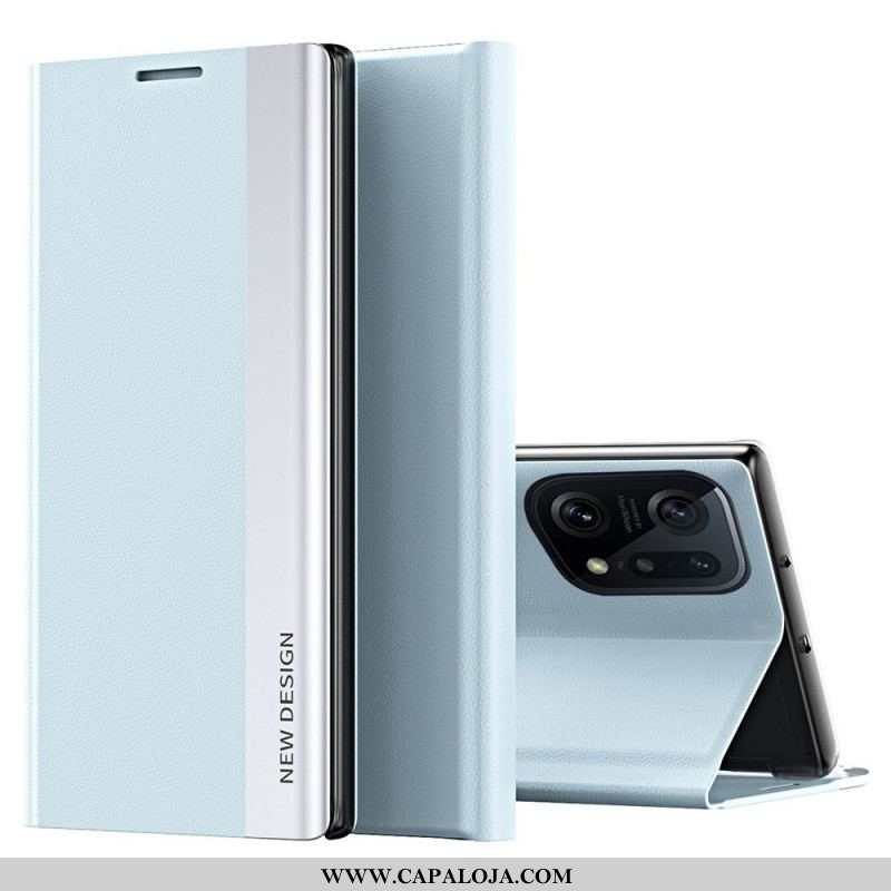Capa De Celular Para Oppo Find X5 Pro Flip Novo Design