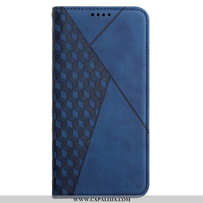 Capa De Celular Para Samsung Galaxy M12 / A12 Flip Efeito Geocouro