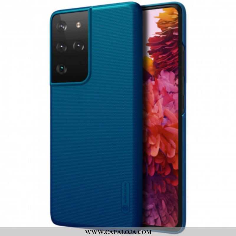 Capa De Celular Para Samsung Galaxy S21 Ultra 5G Nillkin Fosco Rígido