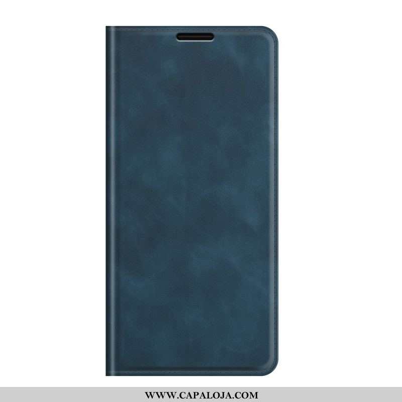 Capa De Celular Para Samsung Galaxy S22 5G Flip Efeito Couro Toque Sedoso