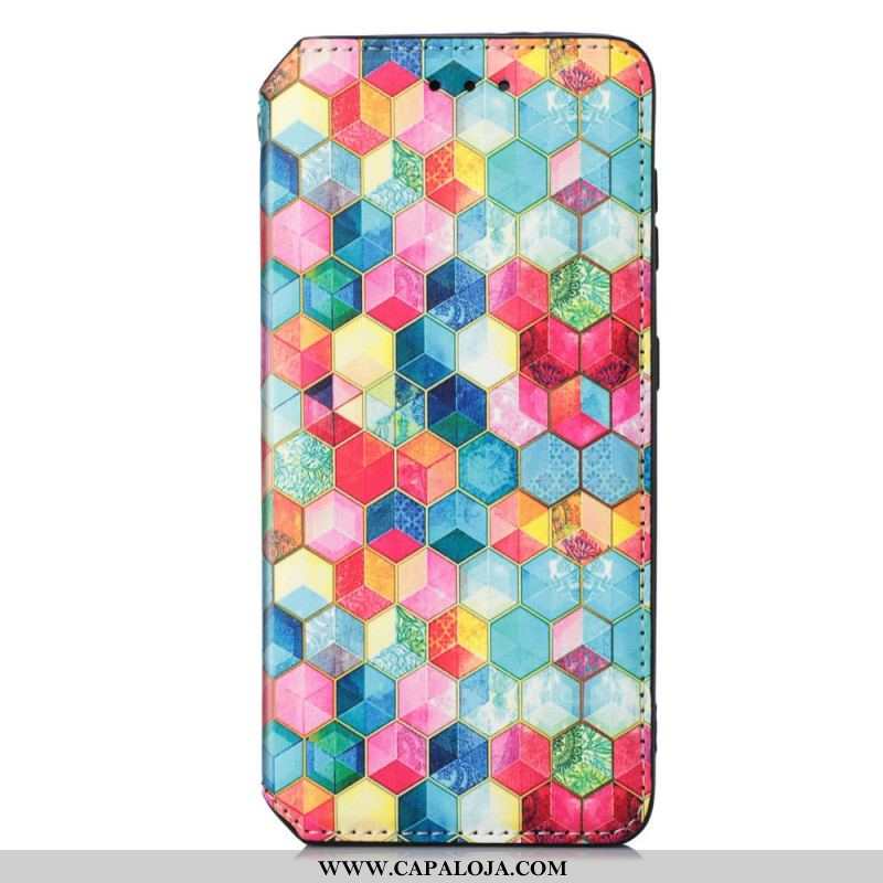 Capa De Celular Para Samsung Galaxy S22 Plus 5G Flip Projeto Rfid Caseneo
