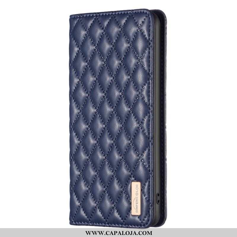 Capa De Celular Para Samsung Galaxy S23 5G Flip Acolchoado Binfen Color