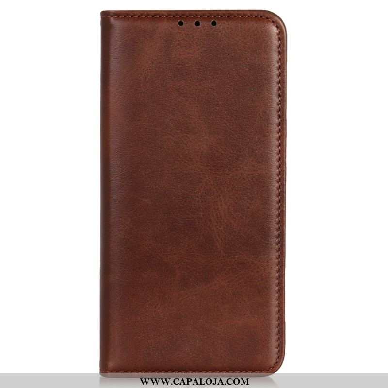 Capa De Celular Para Samsung Galaxy S23 5G Flip Couro Rachado