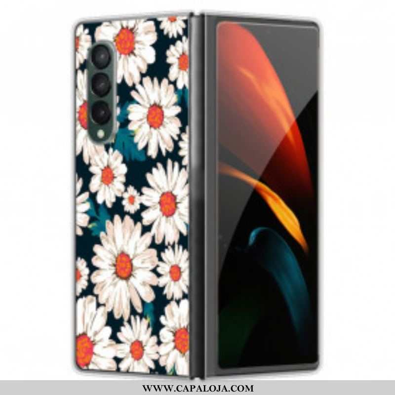 Capa De Celular Para Samsung Galaxy Z Fold 3 5G Margaridas