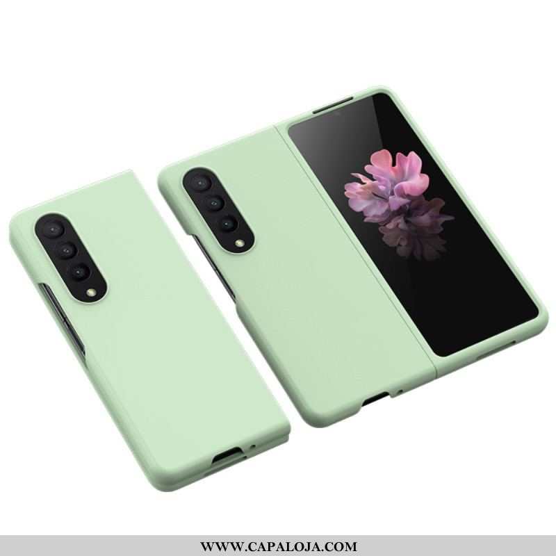 Capa De Celular Para Samsung Galaxy Z Fold 4 Toque De Pele Uni