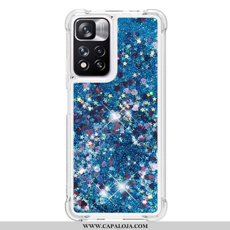 Capa De Celular Para Xiaomi Redmi Note 11 Pro Plus 5G Desejos Lantejoulas