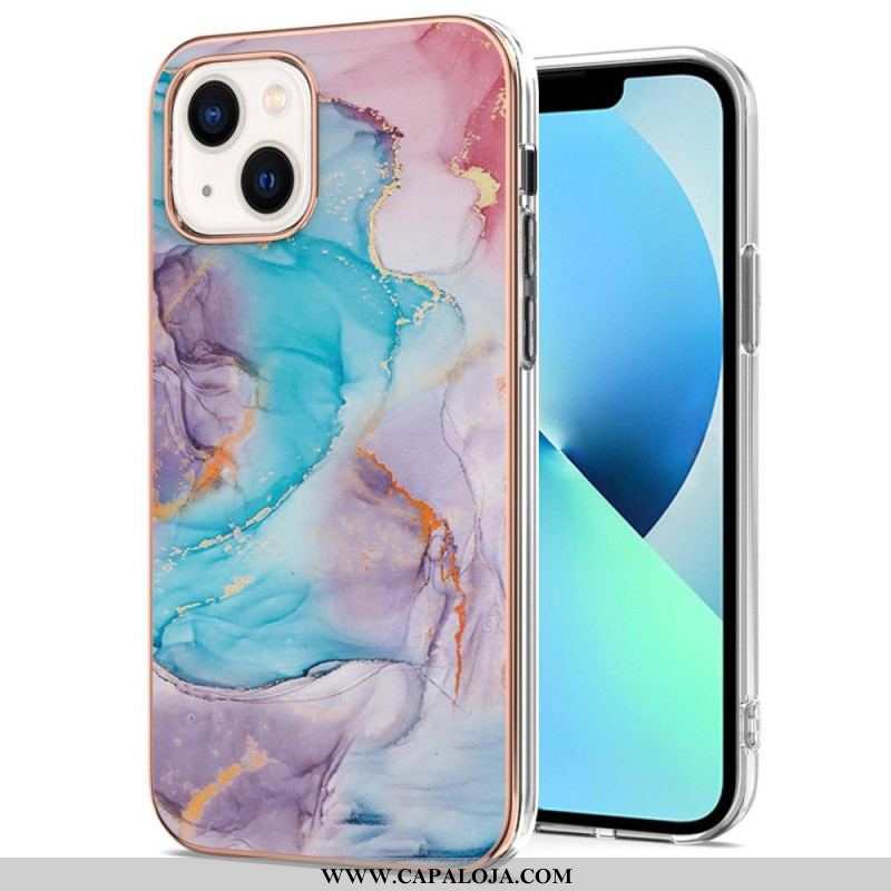 Capa De Celular Para iPhone 15 Mármore