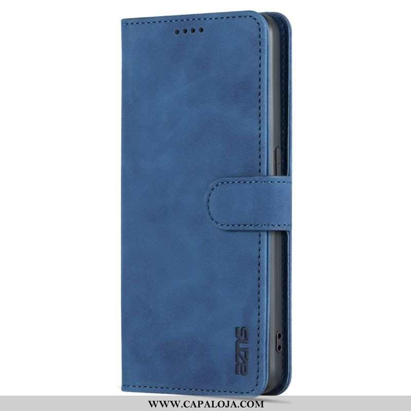 Capa De Couro Para Oppo Reno 8 Pro Estilo De Couro Azns